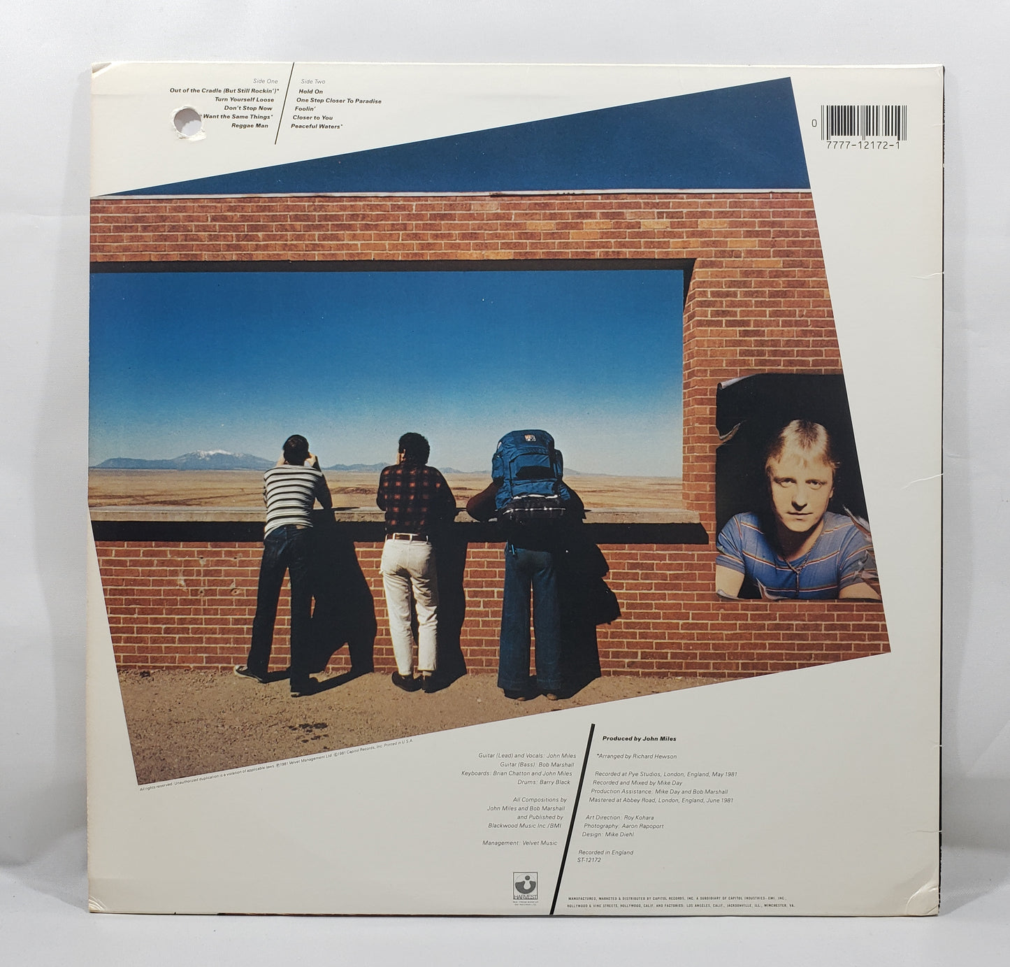 John Miles - Miles High [1981 Canada] [Used Vinyl Record LP]