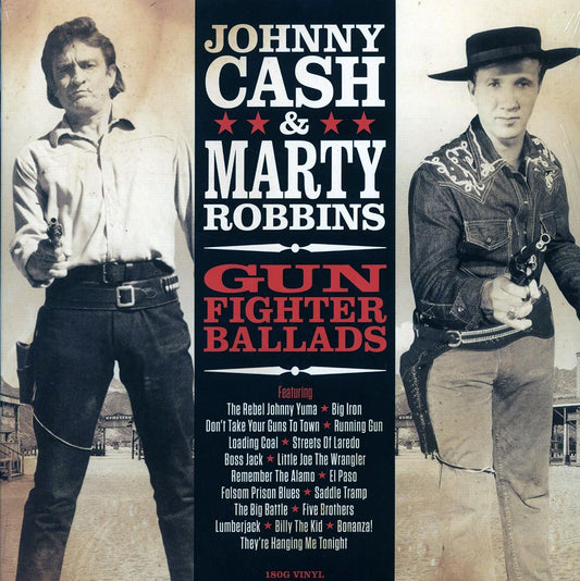 Johnny Cash & Marty Robbins - Gun Fighter Ballads [2021 180G] [New Vinyl Record LP]