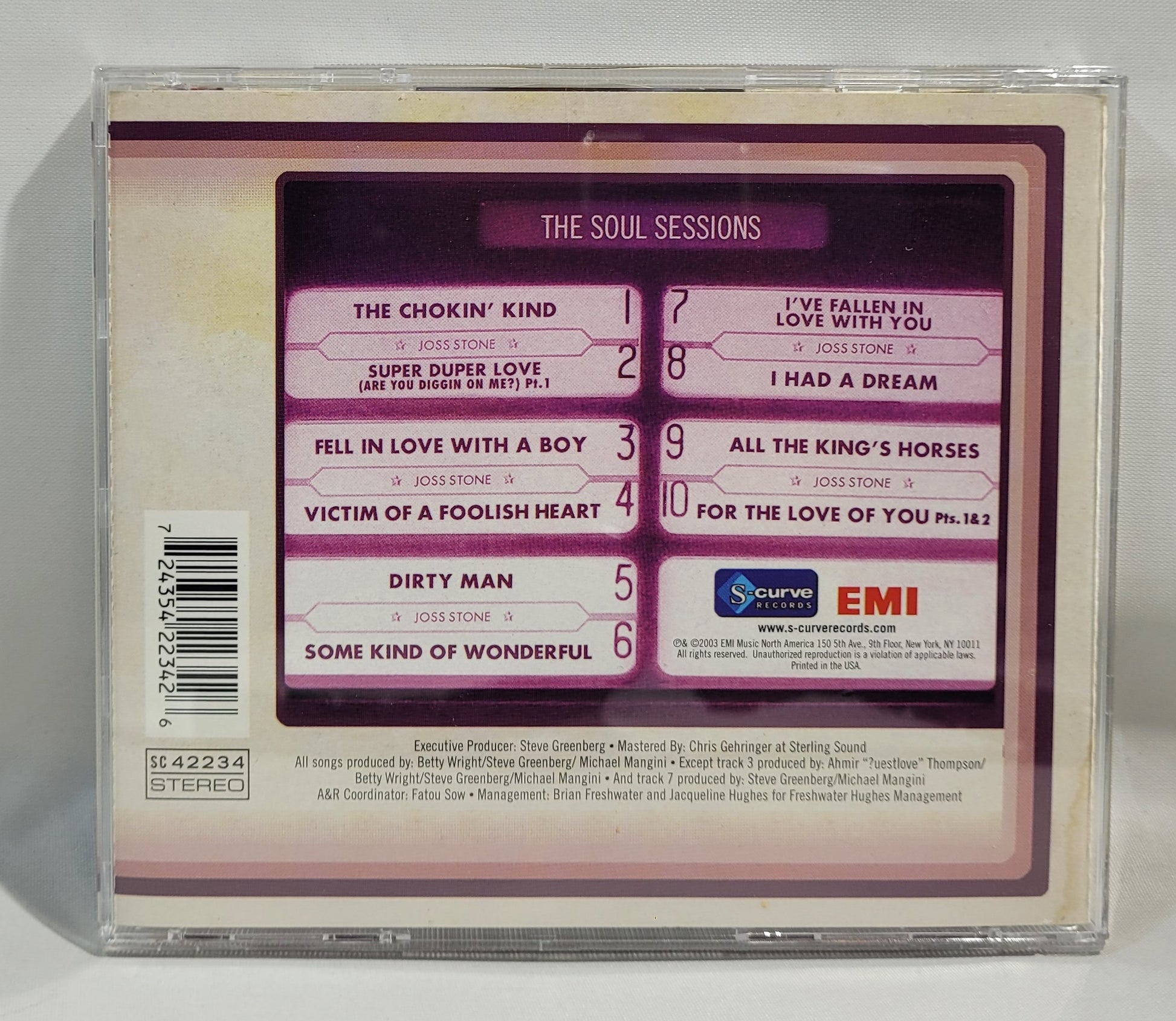 Joss Stone - The Soul Sessions [CD]