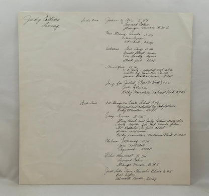 Judy Collins - Living [1971 Santa Maria Pressing] [Used Vinyl Record LP]