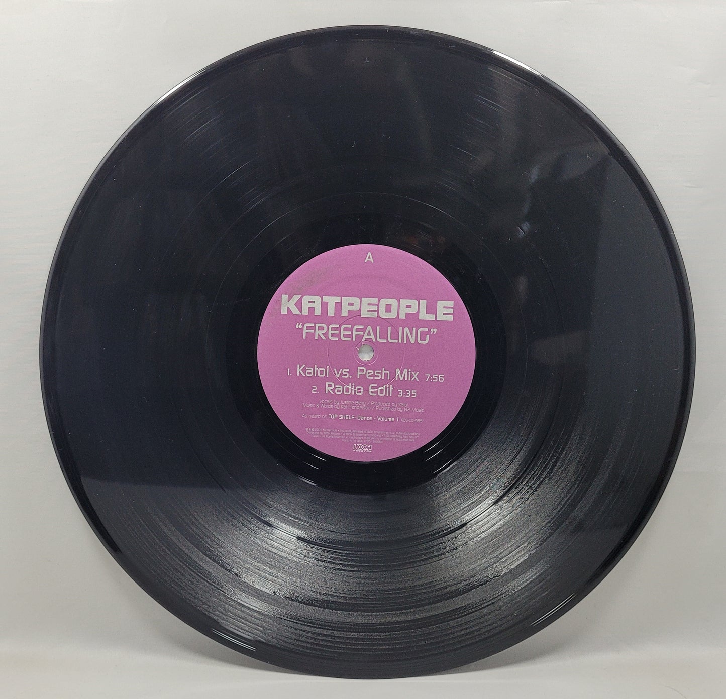 Katpeople - Freefalling [2004 Used Vinyl Record 12" Single]