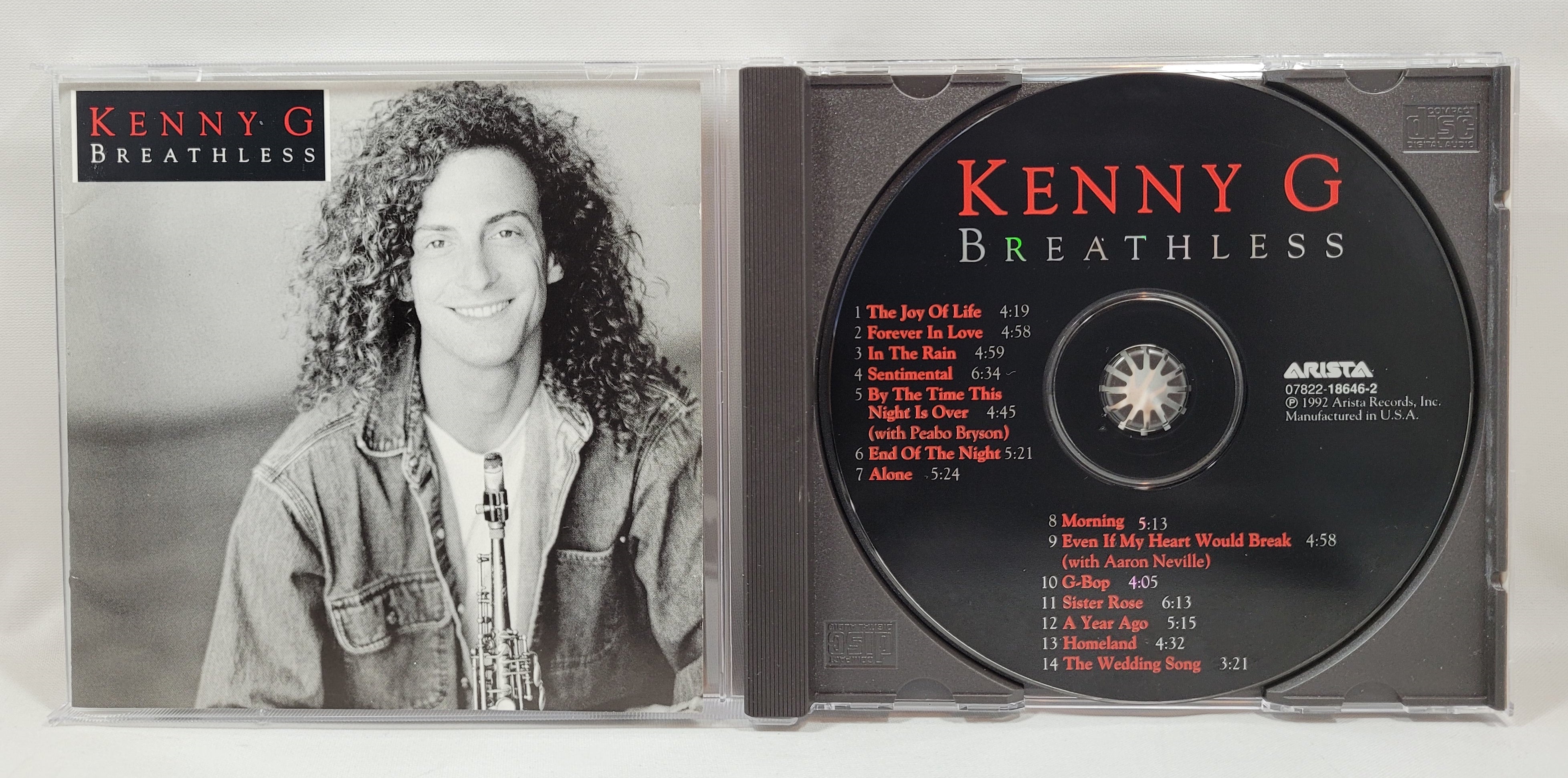 Kenny G - Breathless [CD] – Pure Live Records