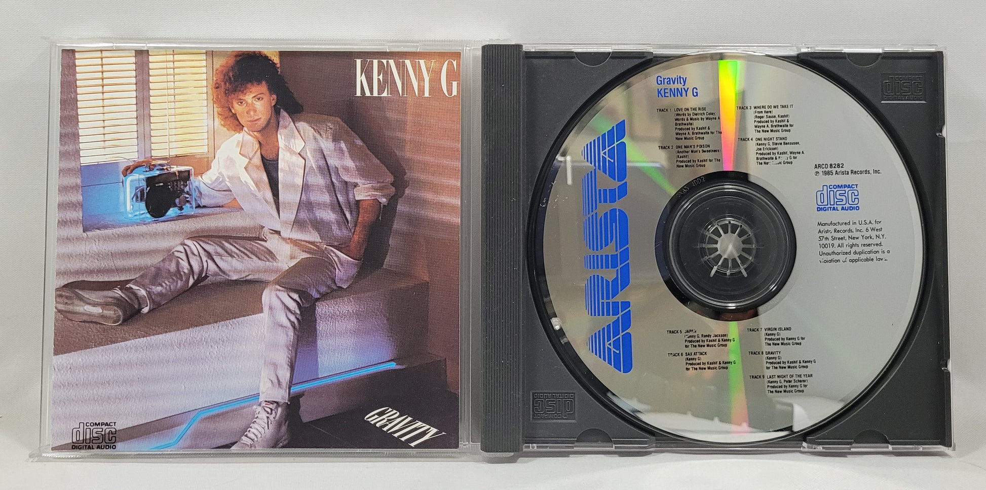 Kenny G - Gravity [1994 Reissue] [Used CD]