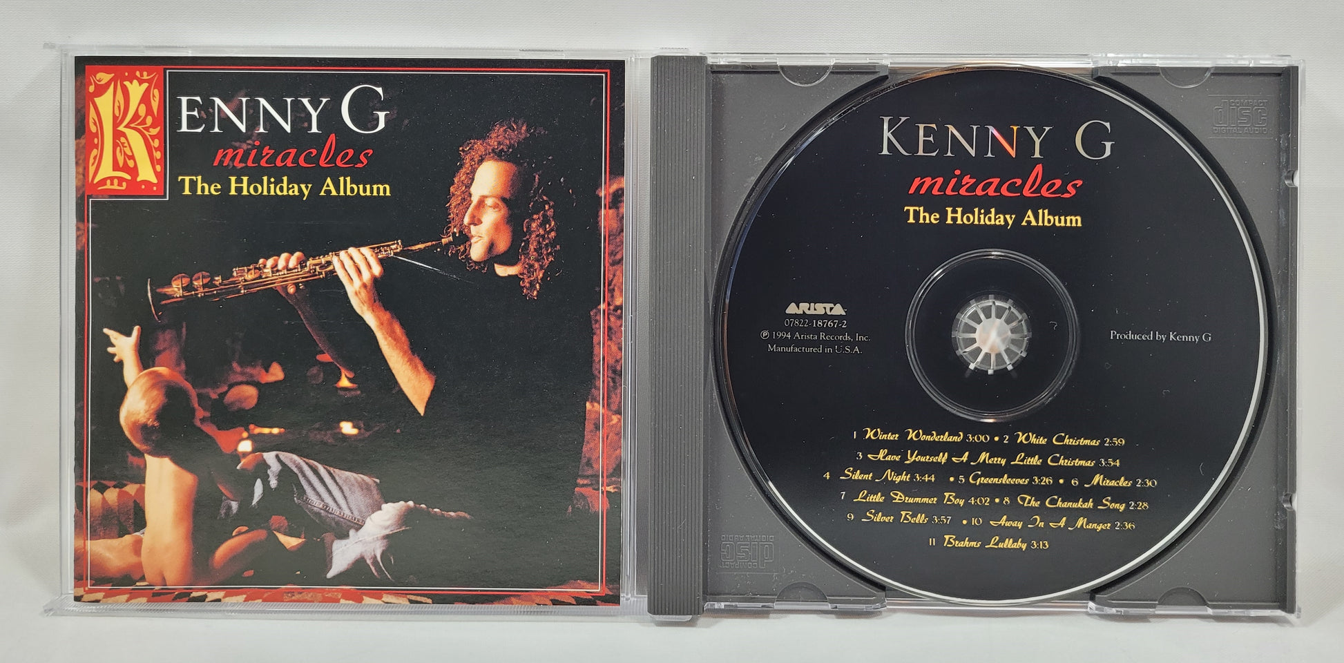 Kenny G - Miracles (The Holiday Album) [1994 Used CD]