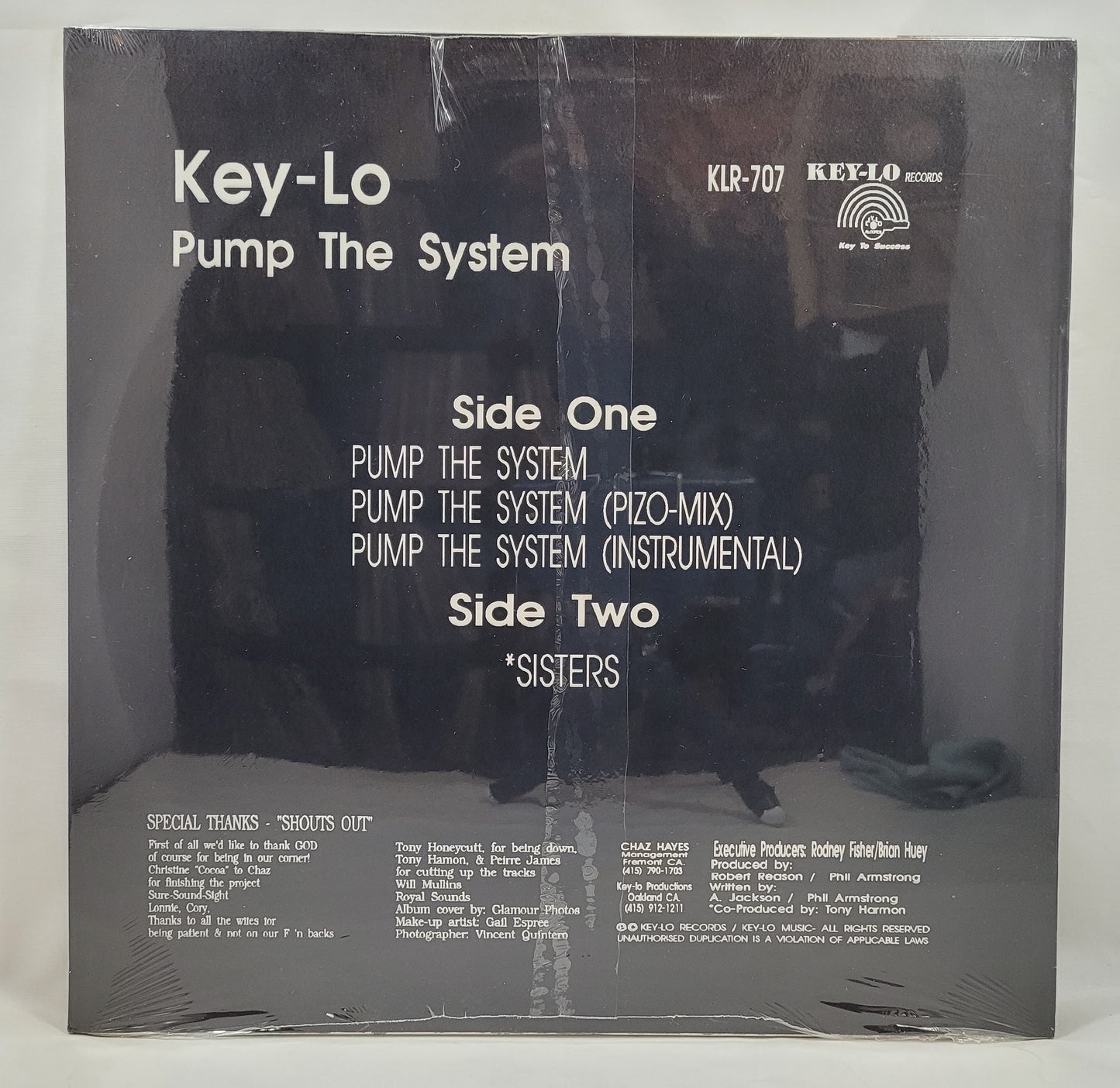Key-Lo - Pump the System / Sisters [1990 New Vinyl Record 12" Single]
