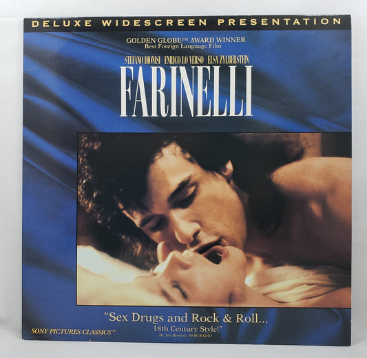 Farinelli (1994 Stefano Dionisi, Enrico Lo Verso, Elsa Zylberstein) [Used Laserdisc]