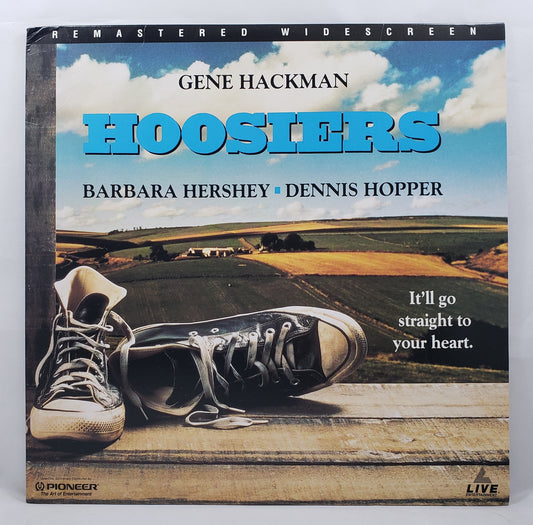 Hoosiers (1986 Gene Hackman, Barbara Hershey, Dennis Hopper) [Used LaserDisc]