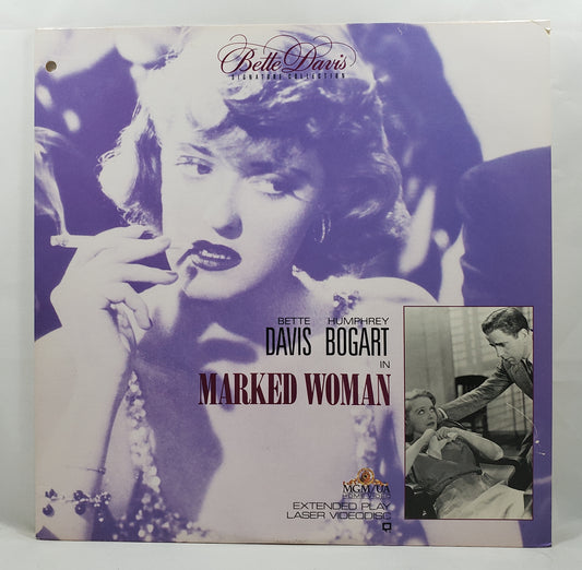 Marked Woman (1937 Bette Davis, Humphrey Bogart, Lola Lane) [Used LaserDisc]