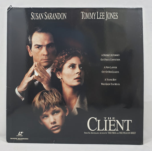 The Client (1994 Susan Sarandon, Tommy Lee Jones, Brad Renfro) [Used LaserDisc]