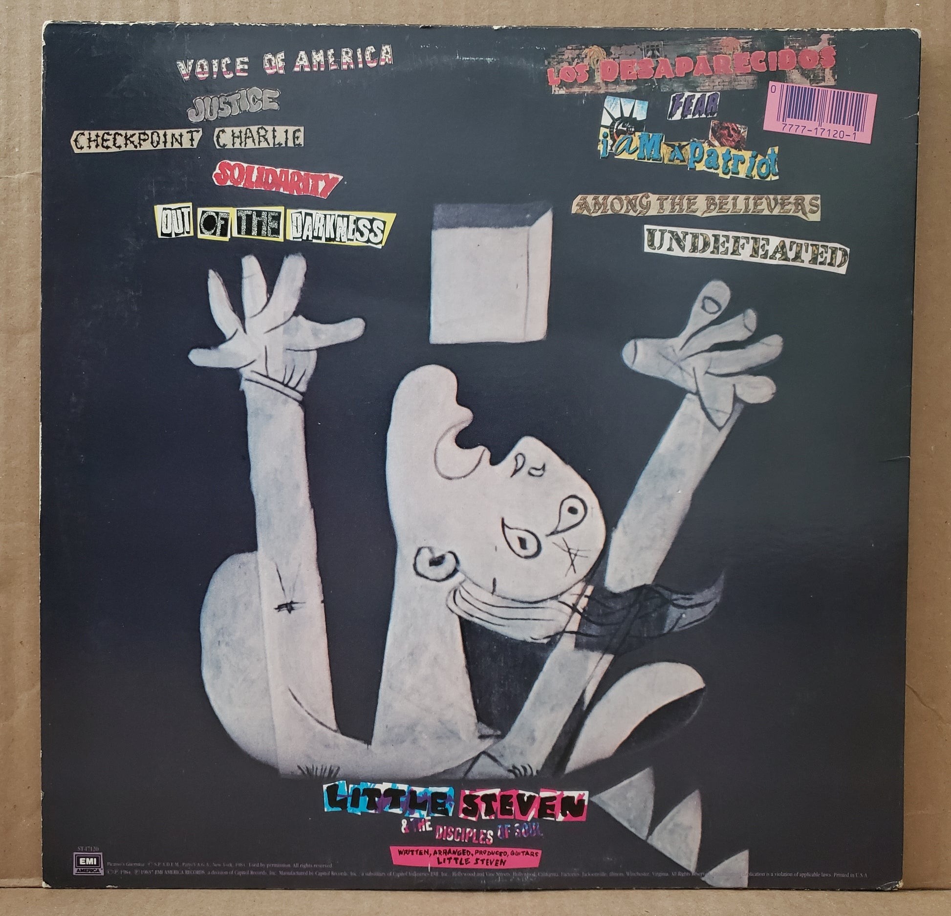 Little Steven - Voice of America [1984 Jacksonville] [Used Vinyl Record LP]