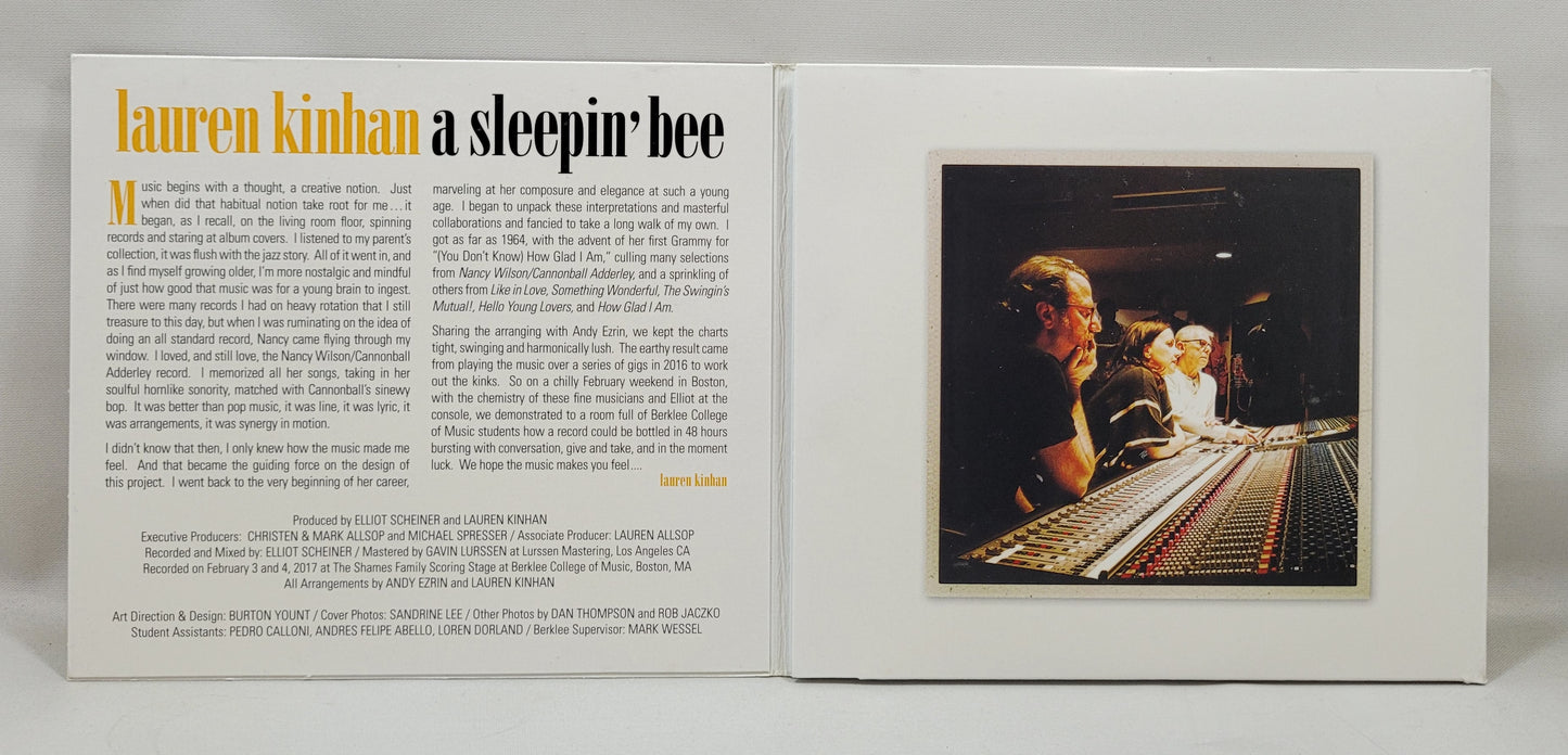 Lauren Kinhan - A Sleepin' Bee [CD]