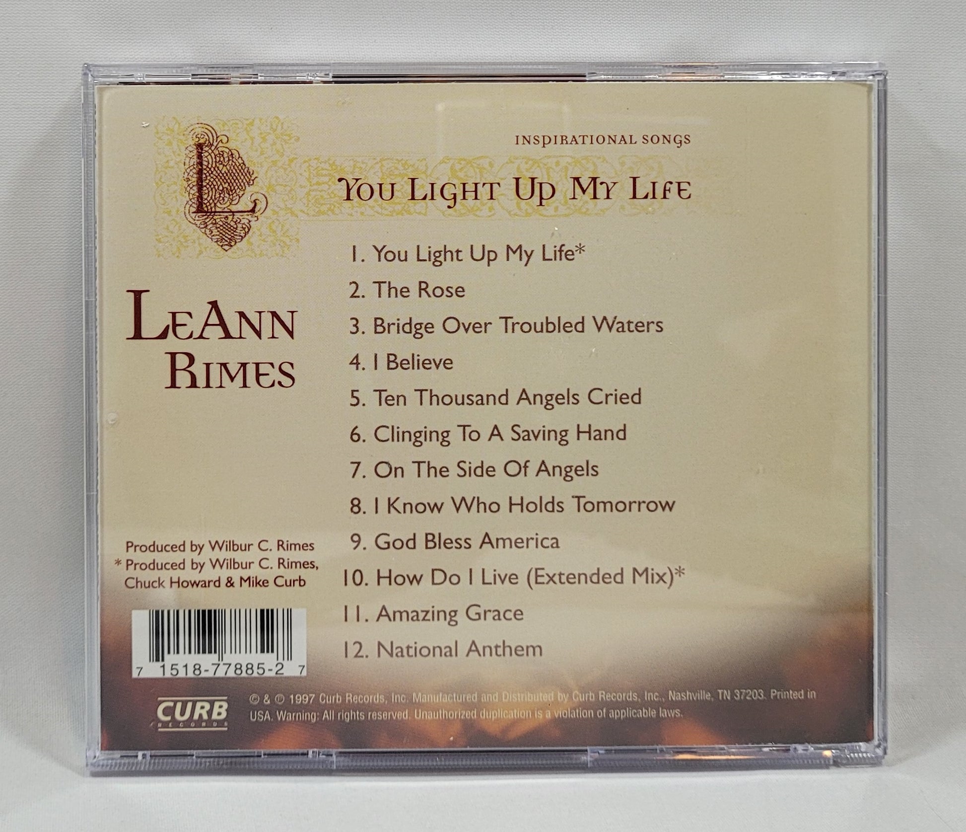 LeAnn Rimes - You Light Up My Life (Inspirational Songs) [1997 Used CD]