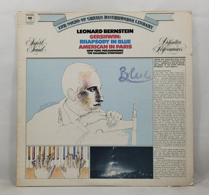 Leonard Bernstein - Gershwin: Rhapsody in Blue / An American in Paris [1973 Reissue] [Used Vinyl Record LP]