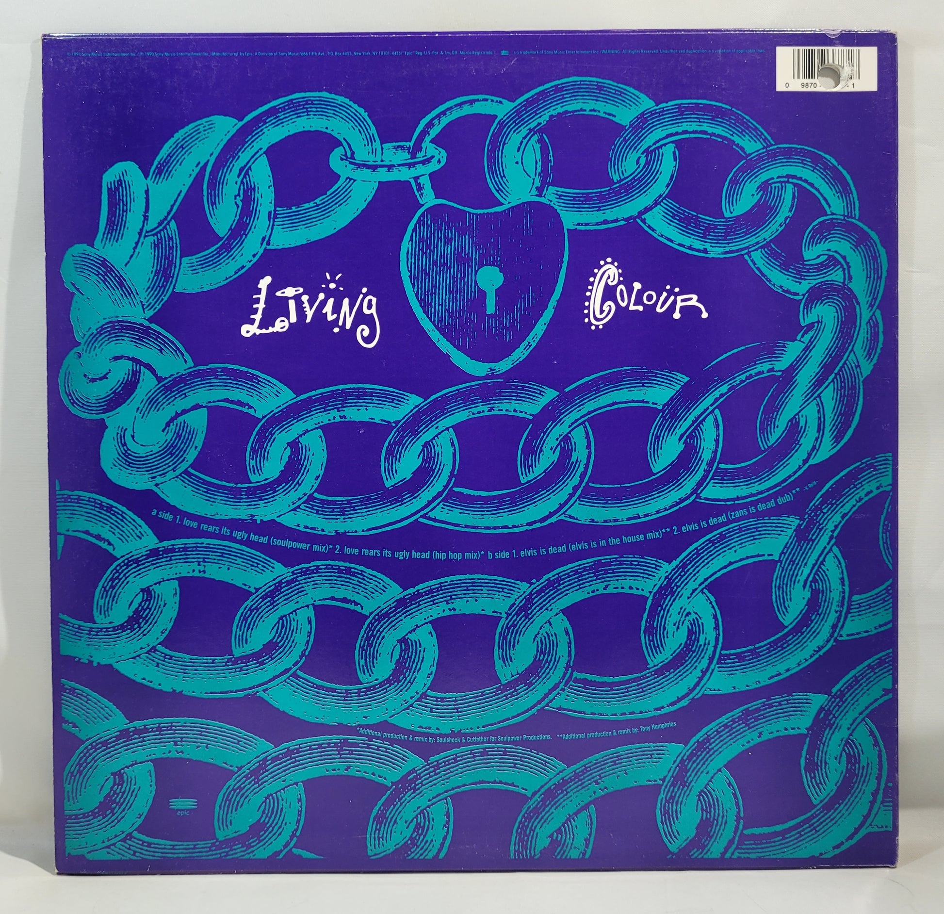 Living Colour - Love Rears its Ugly Head [Vinyl Record 12" Single]