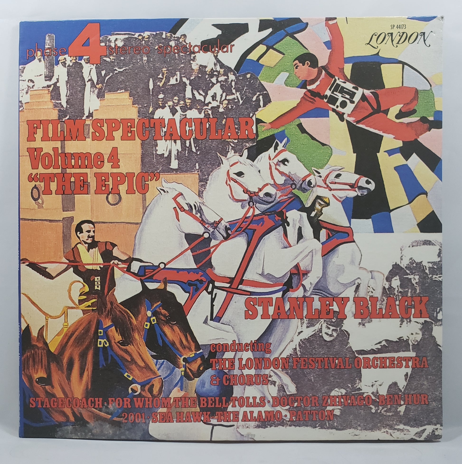 Stanley Black - Film Spectacular Volume 4 "The Epic" [1972 Used Vinyl Record LP]