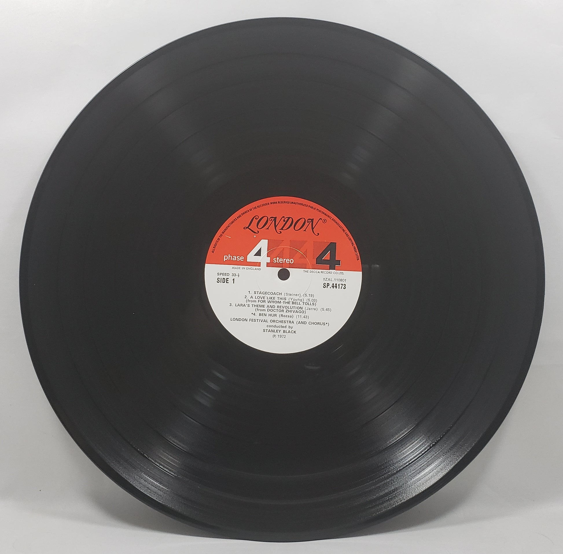 Stanley Black - Film Spectacular Volume 4 "The Epic" [1972 Used Vinyl Record LP]
