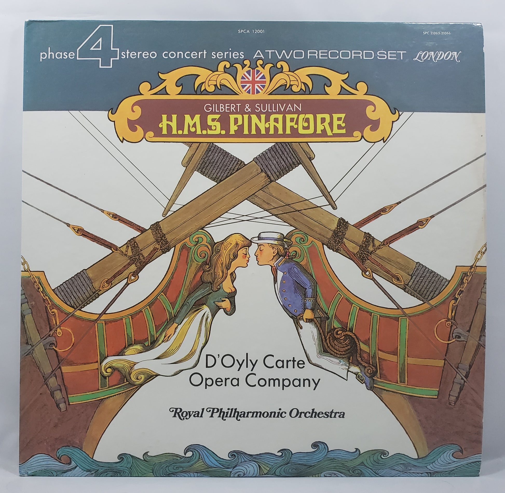 Gilbert & Sullivan - H.M.S. Pinafore [1971 Phase 4] [Used Double Vinyl Record]