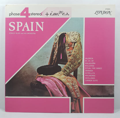 Stanley Black and His Orchestra - Spain [1961 Phase 4] [Used Vinyl Record LP]