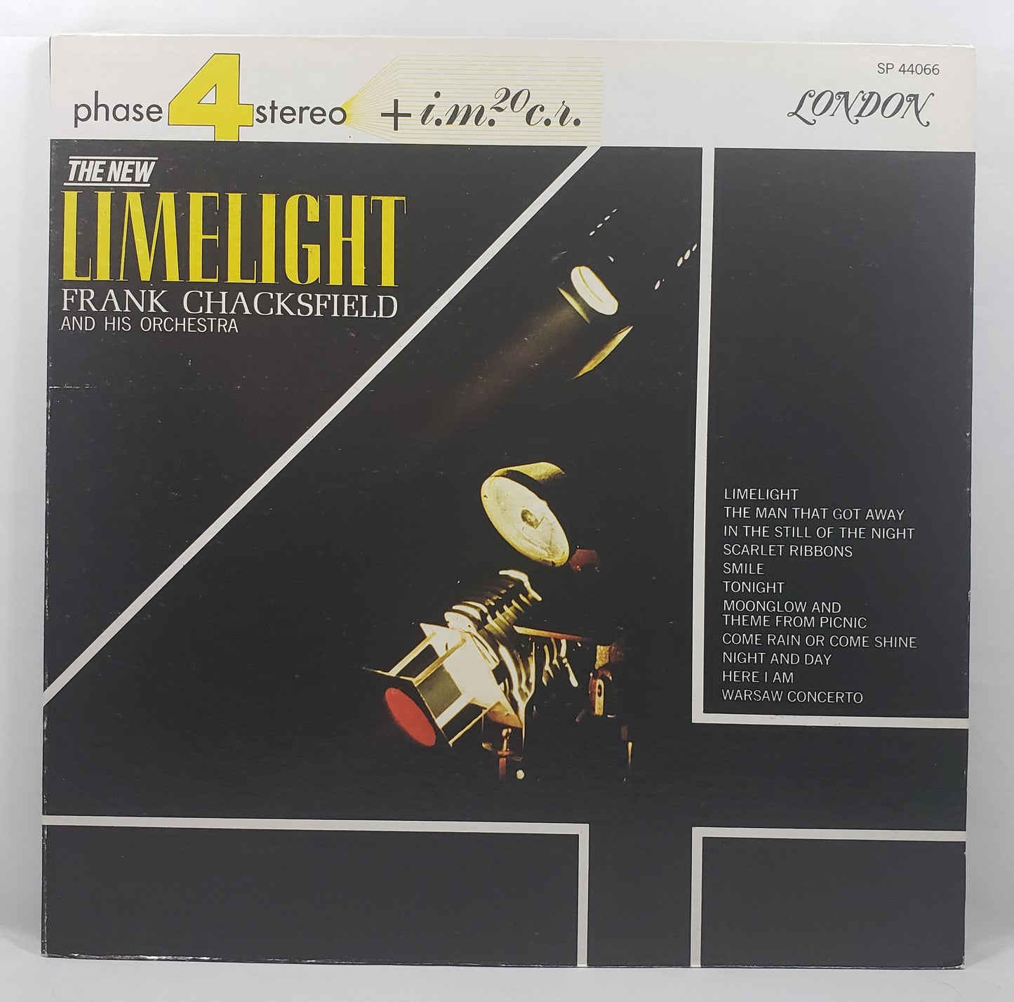 Frank Chacksfield & His Orchestra - The New Limelight [1965 Phase 4] [Used Vinyl Record LP]