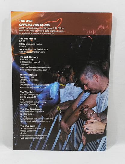 Marillion: The Web Fan Club Magazine Spring/Summer 2002 - Volume 2 Issue 3 - What a Weekend