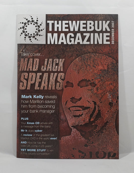 Marillion - The Web UK Magazine December 2007 - Mad Jack Speaks [Used]