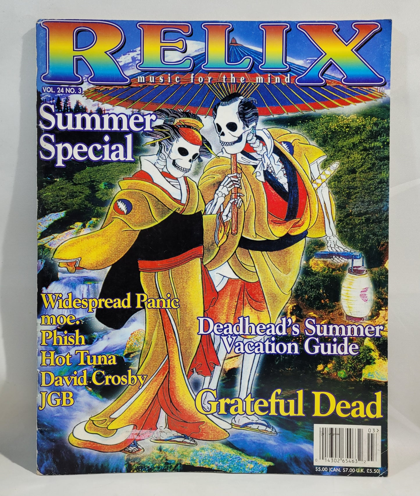 Relix - Music for the Mind Vol. 24 No. 3 Summer Special [Magazine]