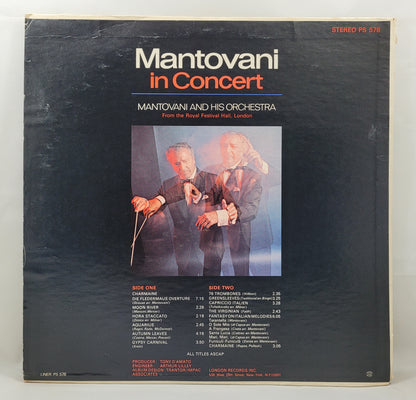 Mantovani and His Orchestra - Mantovani in Concert [Vinyl RecordLP]