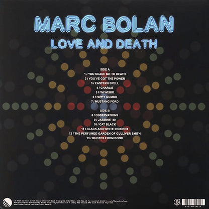 Marc Bolan - Love and Death [2015 Reissue Ltd White 180G] [New Vinyl Record LP]