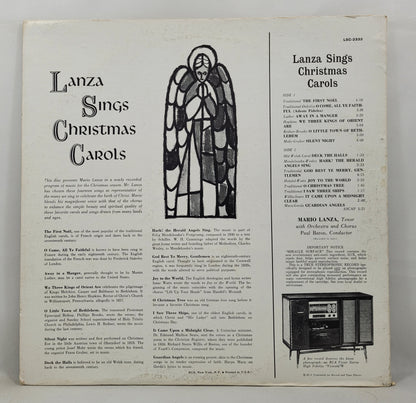 Mario Lanza - Lanza Sings Christmas Carols [Reissue] [Used Vinyl Record LP]