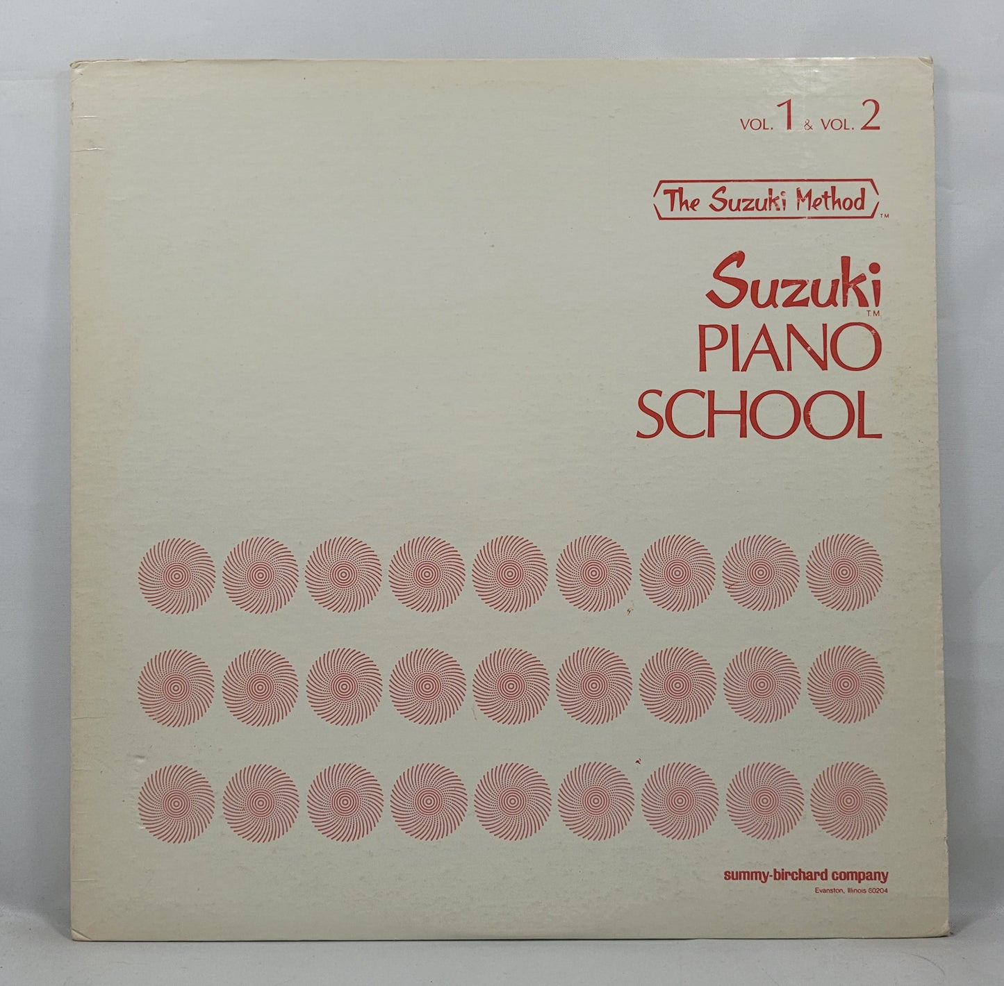 Meiko Miyazawa - Suzuki Piano School, Vol. 1 & Vol. 2 [Used Vinyl Record LP]