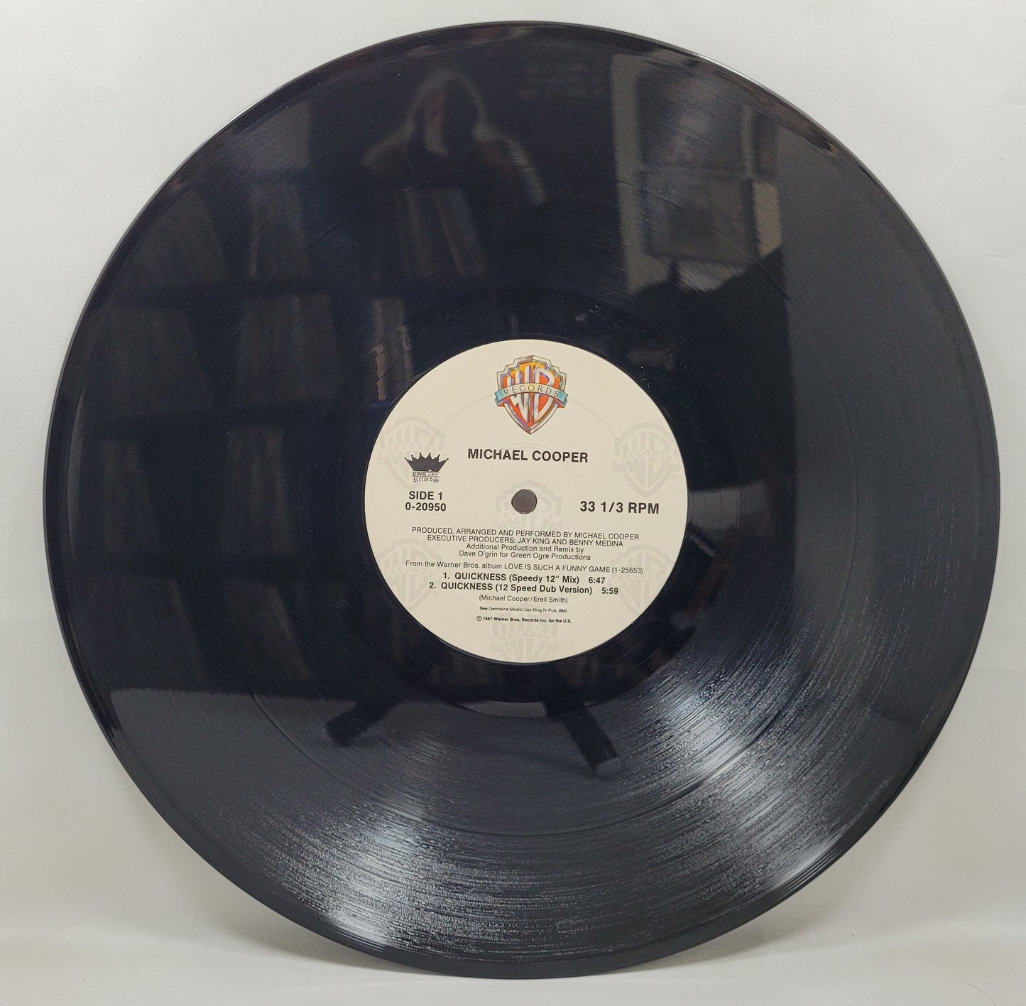 Michael Cooper - Quickness [1987 Used Vinyl Record 12" Single]