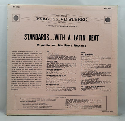 Miguelito and His Piano Rhythms - Standards...With a Latin Beat [Used Vinyl Record LP]