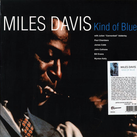 Miles Davis - Kind of Blue [2021 Limited Numbered Red] [New Vinyl Record LP]