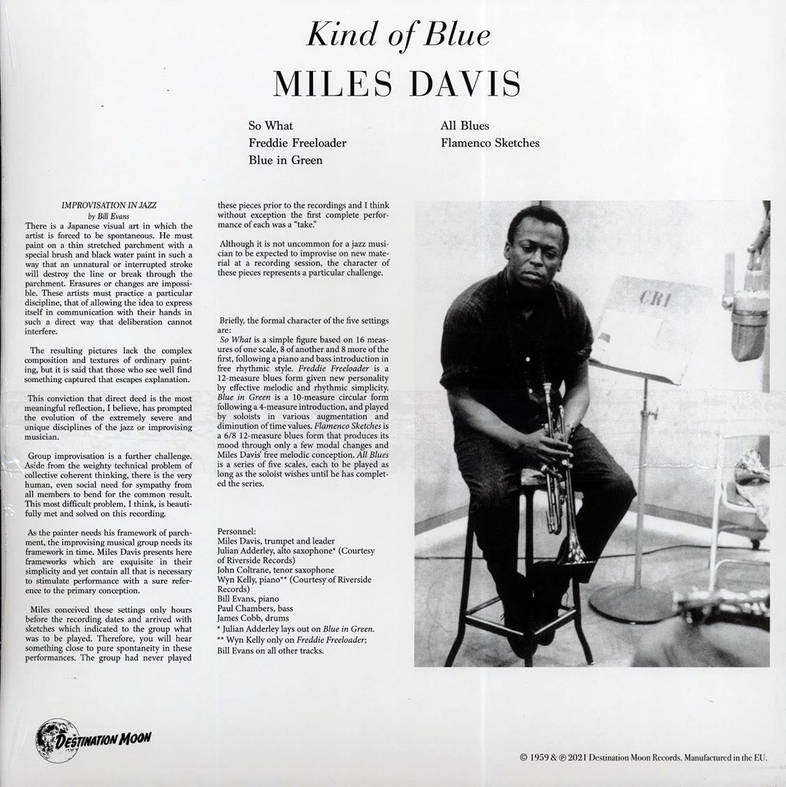 Miles Davis - Kind of Blue [2021 Limited Numbered Red] [New Vinyl Record LP]