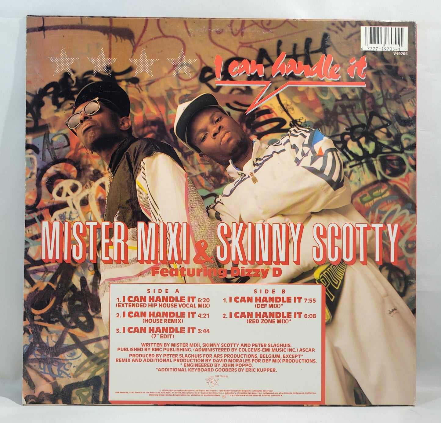 Mister Mixi & Skinny Scotty Feat. Dizzy D - I Can Handle It [Vinyl 12" Single]