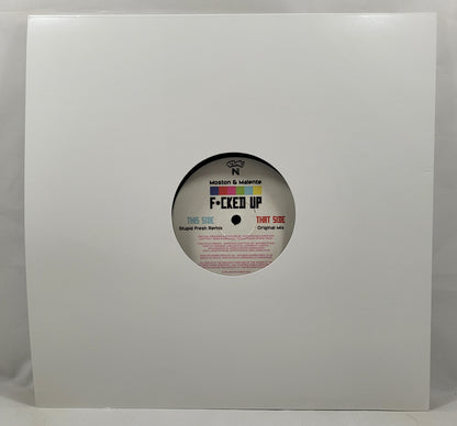 Moston & Malente - F*cked Up [2007 Used Vinyl Record 12" Single]