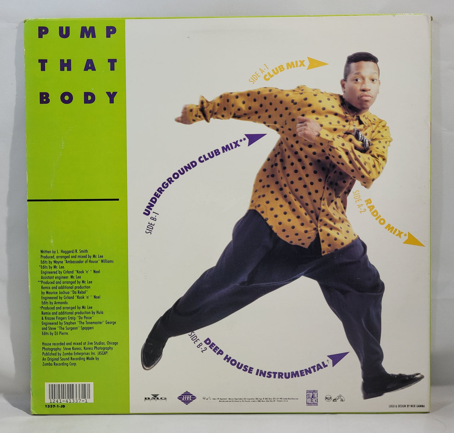 Mr. Lee - Pump That Body [Vinyl Record 12" Single]