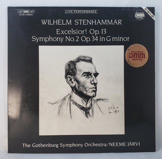 Neeme Jarvi - Stenhammar: Excelsior! Op. 13 / Symphony No. 2 Op. 34 in G Minor [1984 Used Vinyl Record LP]