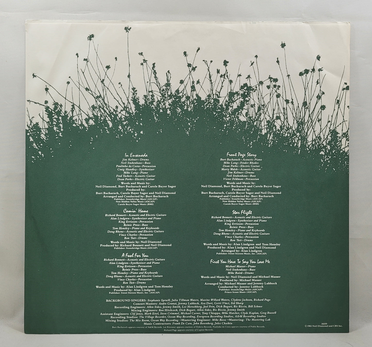 Neil Diamond - Heartlight [1982 Used Vinyl Record LP]
