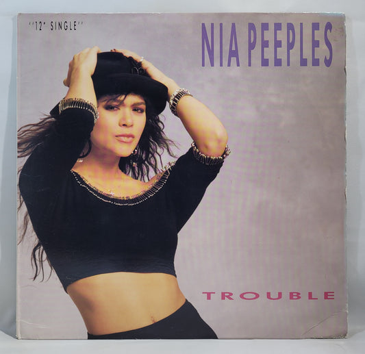 Nia Peeples - Trouble [Vinyl Record 12" Single]