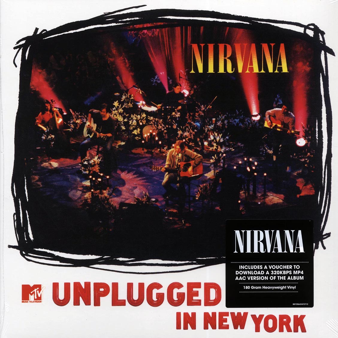 Nirvana - MTV Unplugged in New York [2010 Reissue 180G] [New Vinyl Record LP]