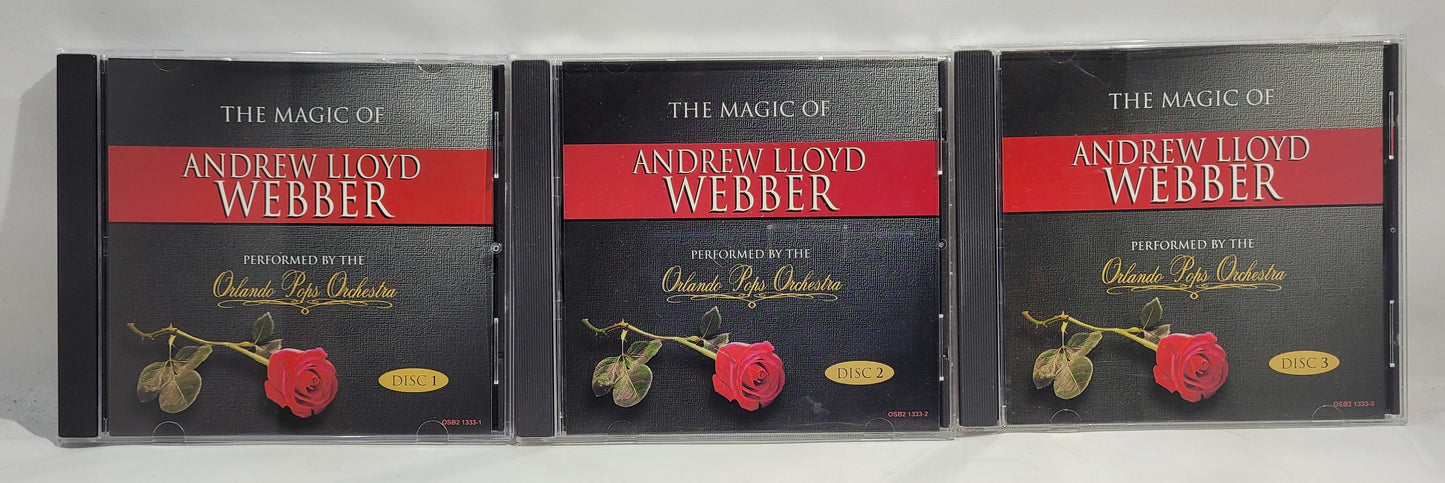 Orlando Pops Orchestra - The Magic of Andrew Lloyd Webber [1997 Used Triple CD]