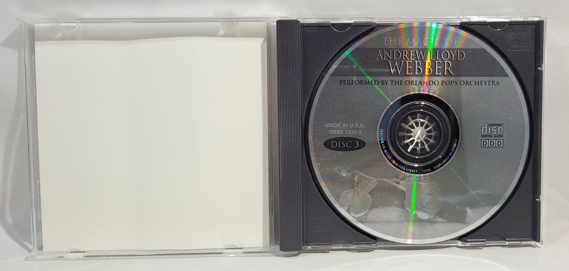 Orlando Pops Orchestra - The Magic of Andrew Lloyd Webber [1997 Used Triple CD]