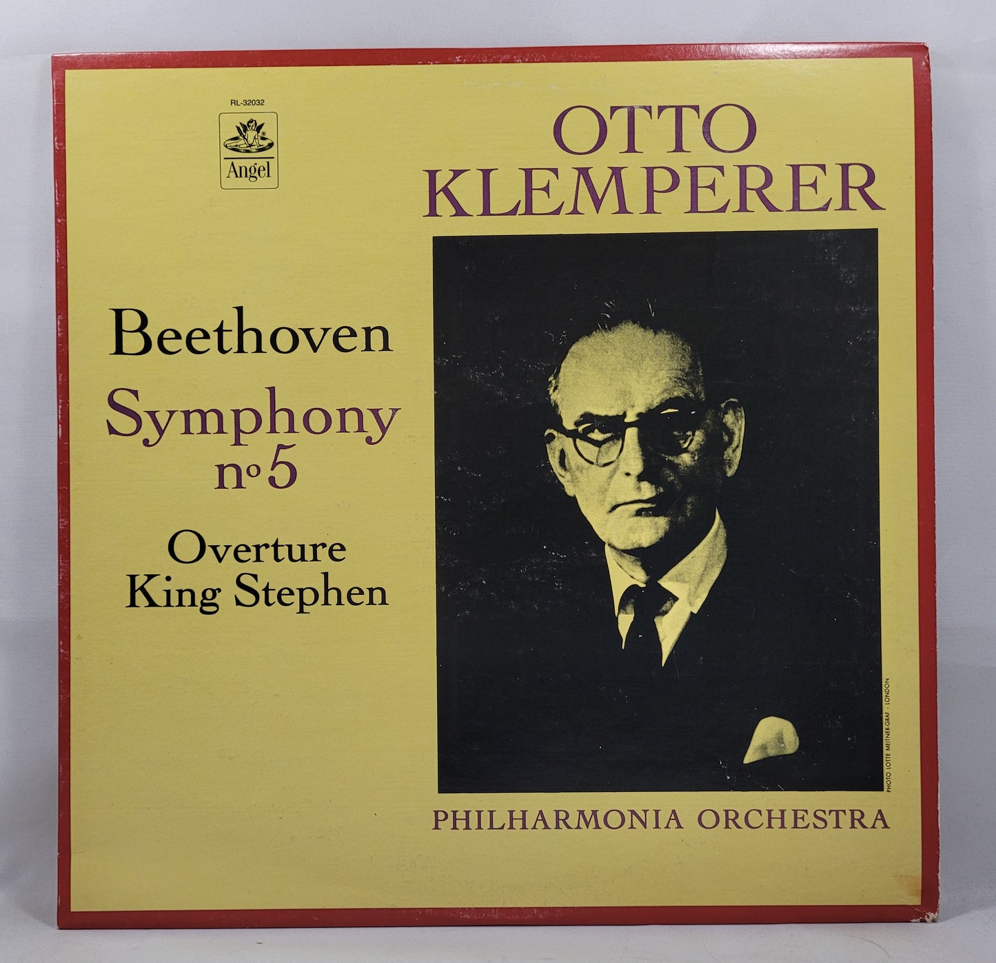 Otto Klemperer - Beethoven Symphony No. 5 [Remastered Used Vinyl Record LP]