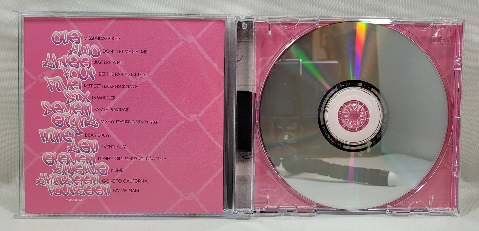 P!nk - M!ssundaztood [Reissue Sonopress USA Pressing] [Used CD]