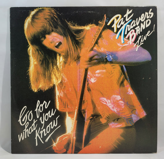 Pat Travers Band - ...Live! Go for What You Know [1979 Used Vinyl Record LP] [B]