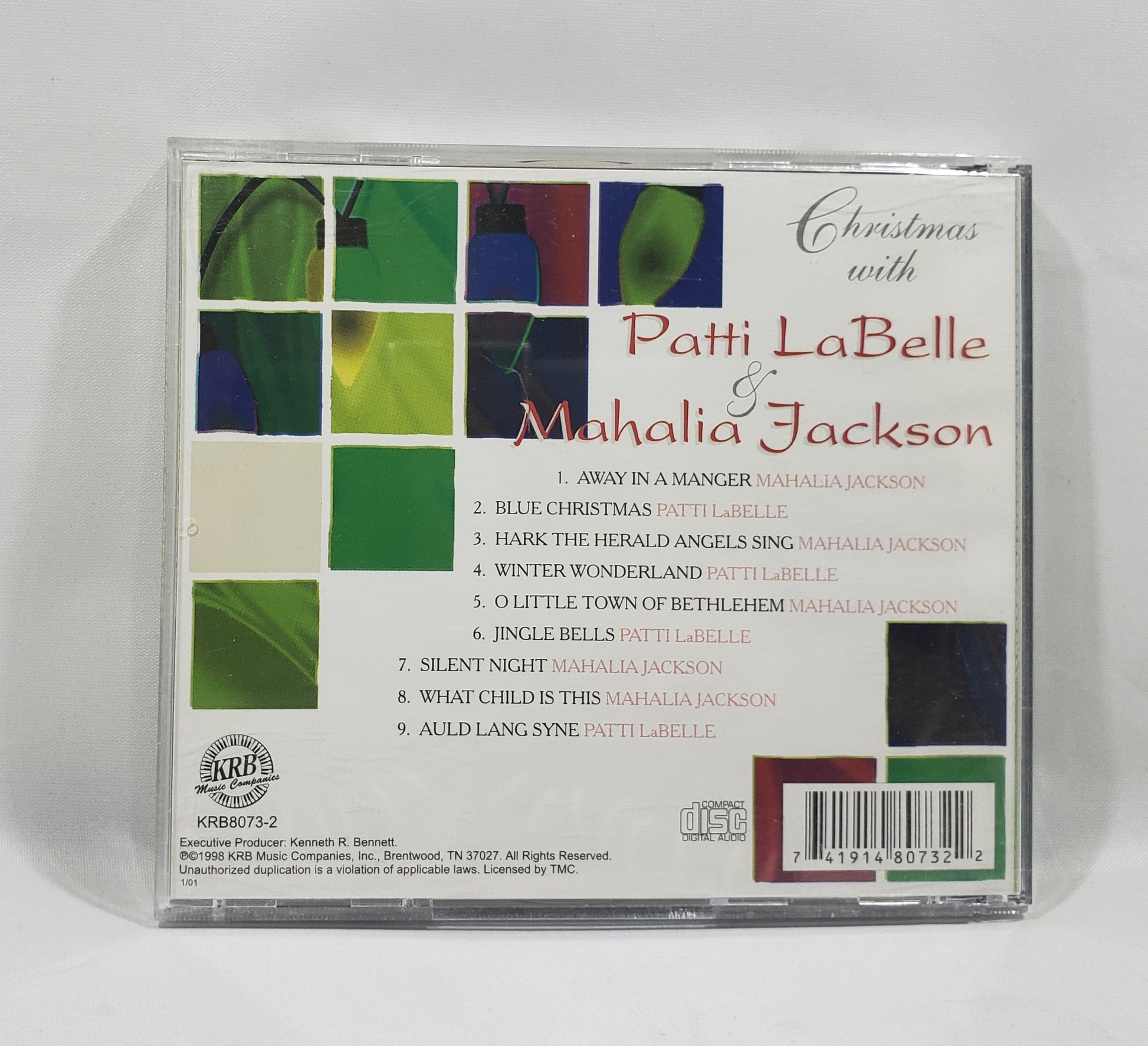 Patti LaBelle, Mahalia Jackson- Christmas With Mahalia Jackson Patti LaBelle [1999 Used CD]