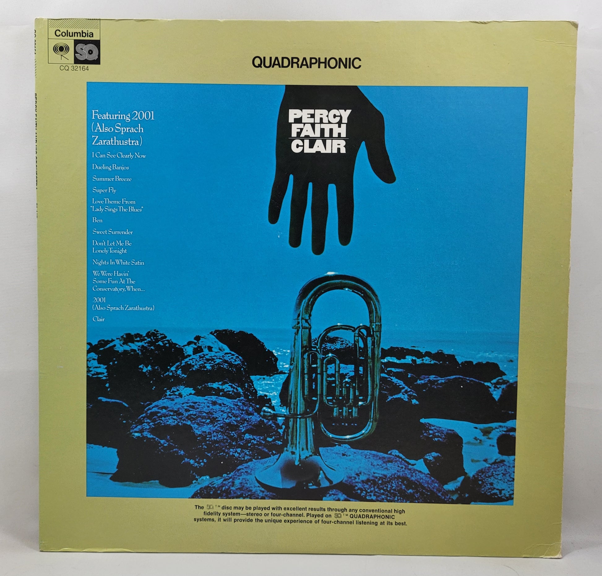 Percy Faith - Clair [1973 Quadrophonic] [Used Vinyl Record LP]