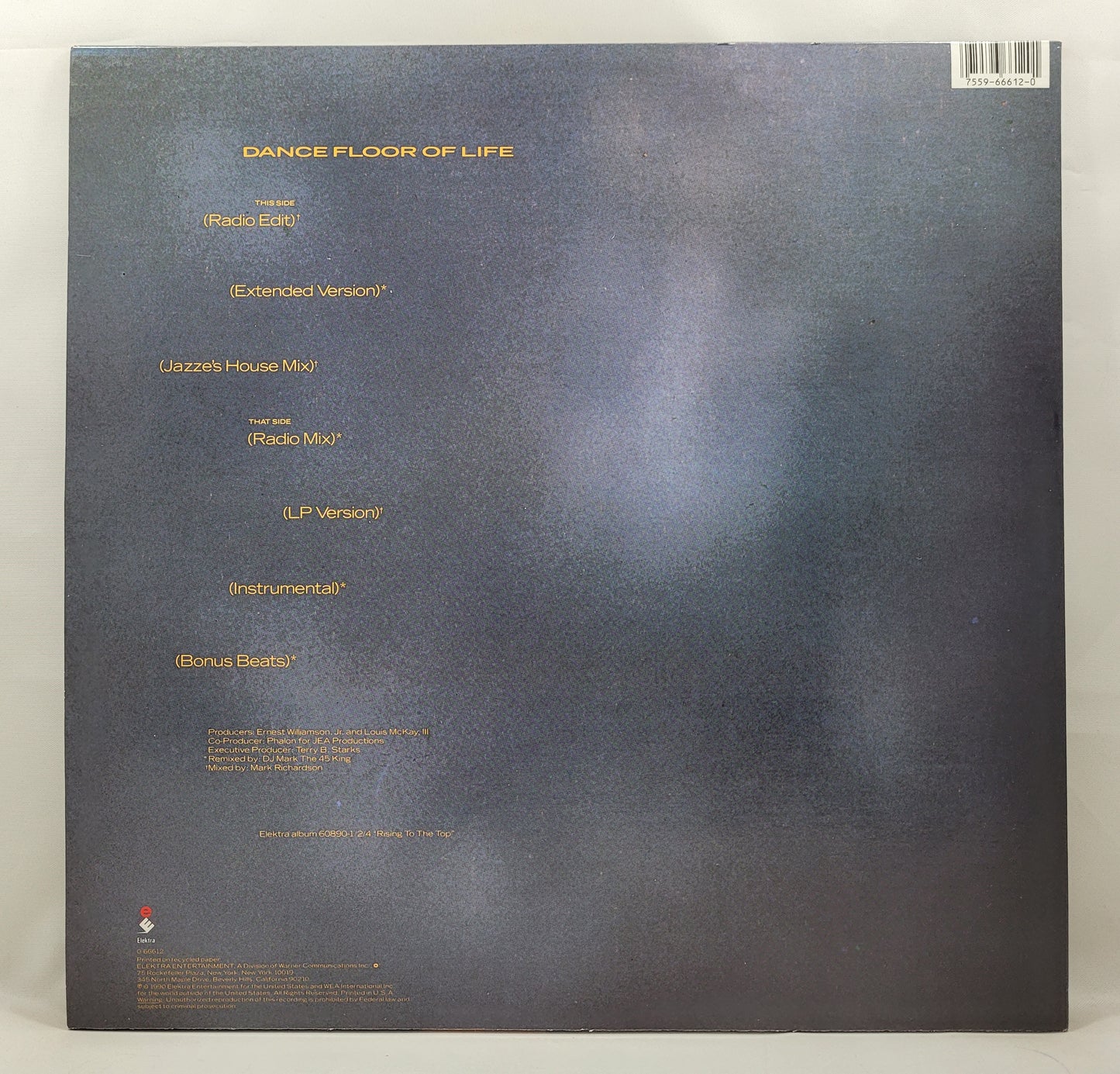 Phalon - Dance Floor of Life [1990 Used Vinyl Record 12" Single]