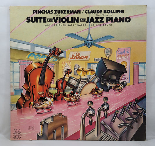 Pinchas Zukerman, Claude Bolling - Suite for Violine and Jazz Piano [1978 Used Vinyl Record LP]